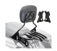 NCPPIUIB Motorcycle Passenger Seat Backrest For CVO For Touring For Road King For Electra Street For Ultra Glide 2009 Up Rear Passenger Back Rest Detachable Backrest