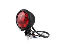 NCPPIUIB Motorcycle Tail Lights 12V LED Retro Motorcycle Tail License Light Rear Brake Signal Number Plate Taillight Warning Lamp For Sportster For Bobber For Chopper