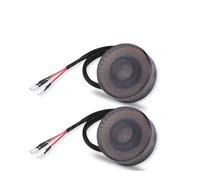 NCPPIUIB Motorcycle Tail Lights Round LED Motorcycle Tail Light ATV UTV Rear Brake Taillight Stop Signal LED Light Universal For Chopper For Bobber