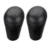 NCSAJCNX 2PCS 5 Speed Manual Car Gear Shift Knob Shifter Lever Compatible with Toyota 1996-2001 4Runner 1995-2004 Tacoma Replacement Accessor