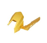 NCSAJCNX Motorcycle Mudguard Fender Chain Cover Rear Chain Mud Splash Guard Protector Accessories Compatible With Yamaha MT07 FZ07 2013-2020(Gold)