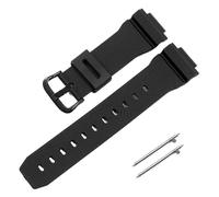 NCSAJCNX Watch Band Compatible With Casio G-Shock GM-2100 GM-S2100 GA-2100 GM-5600/GA5600 Silicone Watch Strap Men's Sports Waterproof Bracelet(Black black)