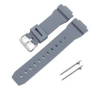 NCSAJCNX Watch Band Compatible With Casio G-Shock GM-2100 GM-S2100 GA-2100 GM-5600/GA5600 Silicone Watch Strap Men's Sports Waterproof Bracelet(Grey silver)