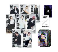 NCT 127 - 6th Album [WALK] (Walk Crew Character Card Ver. - RANDOM) Crew Character Card + QR Card + Photocard + 2 Pin Button Badges + 4 Extra Photocards