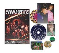 NCT 127 The 3rd Album Repackage [ FAVORITE ] - ( CATHARSIS Ver ) Photobook + CD-R + Pendant Card + Postcard + Bookmark + Photo Card + OFFICIAL POSTER