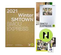 NCT - 2021 Winter SMTOWN : SMCU EXPRESS (NCT - Daytime Pass Ver.) Booklet + Folded Poster + CD-R + Postcard + Pass Card + Photo Card + 1 Printed Hand Pocket Mirror + 4 Extra Photocards