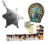 NCT DREAM - NCT DREAM - 6th Mini Album [Beat It Up] (Sheriff Ver.) NFC CD + Package + Photo Card + Sticker + Folded Post Card + Gift