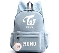 NCTCITY Cute Rabbit Ears Backpack School Bag Daypack Gift Merchandise Laptop Bag College Bookbag Travel Canvas Bag NA YEON JUNG YEON MOMO SANA JI Hyo MINA DAHYUN CHAE Young TZUYU
