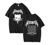 NCTCITY Men Women T-Shirts Short Sleeve Tops Cute Cartoon Animal Printed Unisex Tee Tops Casual Blouse Streetwear Stray Kids World Tour BangChan Lee Know Changbin Hyunjin Han Felix Seungmin I.N