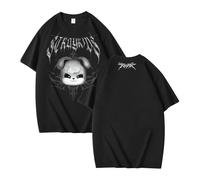 NCTCITY Men Women T-Shirts Short Sleeve Tops Unisex Tee Tops Casual Loose Blouse Streetwear for Teen Stray Kids Dominate World Tour BangChan Lee Know Changbin Hyunjin Han Felix Seungmin I.N