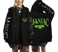 NCTCITY Men Women Y2k Zipper Hoodie Stray Kids Unisex Long Sleeve Pullover MANIAC Printed Hooded Sweatshirts Casual Jacket Streetwear Outwear Top For Fans Hyunjin Han Felix Seungmin I.N
