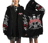NCTCITY Y2k Zip Up Hoodie Hooded Sweatshirts Stray Kids Merch Cute Cartoon Animal Printed Casual E-Girl 90s Jacket Harajuku Streetwear Top World Tour Hyunjin Han Felix Seungmin I.N