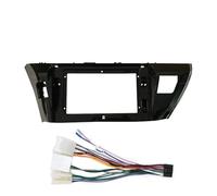 NCTPICLC 10.1 Inch 2din Car Radio Fascia Stereo Panel Dash Installation Double Din CD DVD Frame For TOYOTA For Corolla For Levin 2014-2018 Navigation Frame Dash Radio Bezel(Frame-cord)