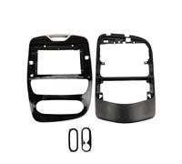 NCTPICLC 9/10 Inch For Clio 4 2012-2019 Car Frame Fascia Adapter Canbus Box Decoder Android Radio Audio Dash Fitting Panel Kit Navigation Frame Dash Radio Bezel(2017-2019 10 inch,Frame cord canbus)