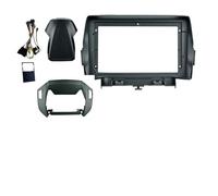 NCTPICLC 9 Inch 2din Car Dashboard Radio Panel Mount Double DVD Frame Installation Kit For Escape For Kuga For C-max 2011-2018 Navigation Frame Dash Radio Bezel(Frame canbus cable)