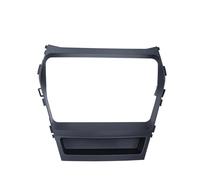 NCTPICLC Auto Accessories DVD Frame Kits With Cable Wiring Harness Car Protective Panel Fascias For Hyundai For Santafe For IX45 2013-2017 2018 Navigation Frame Dash Radio Bezel(Frame)
