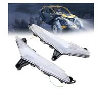 NCTPICLC Daytime Running Light W/Turn Signal For Can-Am For Maverick R For Max X RS 999T 2024-2025 PC Lens PMMA IP65 Waterproof 3.6W Headlight