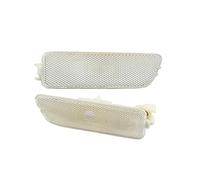 NCTPICLC Dynamic Sequential Side Mirror Turn Signal Lights 2 Pcs Front Side Marker Lights Turn Signal Lamp Indicators For VW For Golf 4 For MK4 1999-2005 Blinker Lens(White)