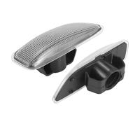 NCTPICLC Dynamic Sequential Side Mirror Turn Signal Lights 2Pcs Turn Signal Light Front Side Marker Lamp Cover Shell For Volvo For S60 For V70 For S80 For XC70 For XC90