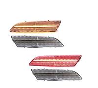 NCTPICLC Dynamic Sequential Side Mirror Turn Signal Lights 4PCS LED Side Marker Light Bumper Front Amber ＆ Rear Turn Signal Lights 2004-2008 For Chrysler For Crossfire(4pc 7Front Rear)