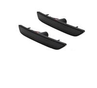 NCTPICLC Dynamic Sequential Side Mirror Turn Signal Lights Front Rear Bumper Side Marker Indicator Lights LED Turn Signal Parking For Mustang 2010-2014(2pcs Front white)