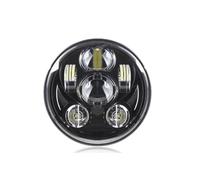 NCTPICLC Fog Passing Lights 5.75 Inch LED Headlight DRL For Sportster 1200 XL1200L XL1200C 883 XL883 883L XL883R 48 Headlamp 5 3/4"