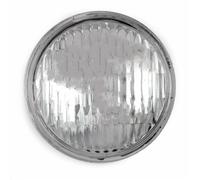 NCTPICLC Fog Passing Lights Motorcycle 4.5" Headlight Glass Lens Clear H4 Socket Head Lights Lamp For Headlight Models Fog