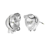 NCTPICLC Fog Passing Lights Motorcycle Front Auxiliary Light Black GN 125 Side Light Accessories External Headlight CM 125 Side Light(2 piece)