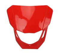 NCTPICLC Fog Passing Lights Motorcycle Headlight Assembly LED Headlamp Accessories Parts Refit For WR250F WR450F YZ250F YZ450F 2015-2019(Red lamp housing)
