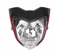 NCTPICLC Fog Passing Lights Motorcycle Headlight Head Lamp For FZ16 YS150 FZER150 YS 150 Front Light Assy(Red)