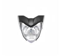 NCTPICLC Fog Passing Lights Motorcycle Headlight Head Lamp For FZ16 YS150 FZER150 YS 150 Front Light Assy(Silver Gray)