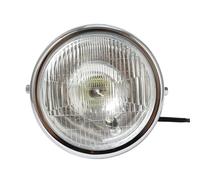 NCTPICLC Fog Passing Lights Motorcycle Headlight Round Headlamp High Low Beam 12V Lamp Lighting Universal For Suzuki For Cafe For Racer