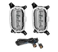 NCTPICLC FogLight 2Pcs For Kia For KX3 For Seltos 2020 Car Daytime Running Lamp Daylight Driving Fog Lights LED Vehicle Modification Car Fog Lights
