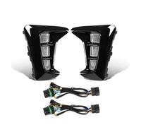 NCTPICLC FogLight Auto Fog Lamps Led DRL For Kia For Pegas 2018 2019 Daytime Running Lights Dynamic Turn Signal White Yellow Blue Car Accessories 12V Car Fog Lights(DRL A)