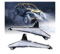NCTPICLC For Can-Am For Maverick R For Max X RS 999T 2024-2025 Daytime Running Light W/Turn Signal PC Lens For PMMA IP65 Waterproof 3.6W 3.5 Headlight