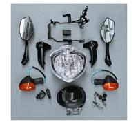 NCTPICLC For FZ6 For FZ6S For FZ6N 2004 2005 2006 Motorcycle Headlight Set Head Light Assembly Turn Signal Mirror Headlight