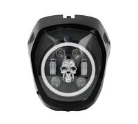 NCTPICLC For NAVI 2022-2023 Motorcycle Headlight Assembly Head Lamp Head Light Accessories Black Fairing Front Light HeadLamp Headlight(C)