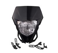 NCTPICLC For WR250F 2015-2018 WR450F 2018 MX For Enduro Dirt Pit Bike Universal For CRF For YZF For DRZ For KLX Motorcycle Headlight Headlamp Headlight(Black)