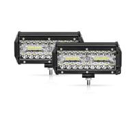 NCTPICLC Front Lamp Assembly 7 Inches LED Headlight Additional Off Road Driving Fog Lamp Search Light Car 12V 24V Truck ATV SUV 4x4 Accessories(7inch-2pc)