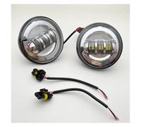 NCTPICLC Motorcycle Turn Signal LED Spotlight Fog Light Bracket For Road For King For FLHR 1994-2013 For Electra For Street For Glide For FLHX 2014-2021 Headlight(2pcs chrome C)