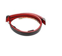 NCTPICLC Third 3RD Brake Light 120cm 130cm Led Car Spoiler Light Third Brake Universal Carbon Rear Strip Turn Signal Lamp Waterproof 12v(Black Multifunction)