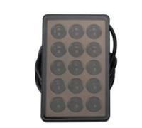 NCTPICLC Third 3RD Brake Light 12V F1 Style Brake Light Car LED Rear Tail Lamp Auto Flashing Warning Reverse Stop Safety Signal Lights 15LED For SUV Moto(1 Pc Black)