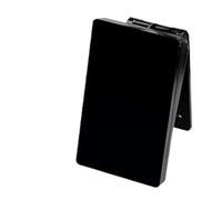 NCTPICLC Third 3RD Brake Light F1-style Car Navigation Flashing Strobe Brake Indicator LED Rear Tail Light 12V Square Suitable For Cars, Motorcycle(Black shell-1PC)