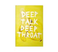 NCUDANK Abstract DEEP TALK Canvas Poster Wall Art Decor Print Picture Paintings for Living Room Bedroom Decoration 16x24inch(40x60cm)