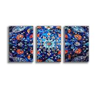 NCUDANK Anatolian Mosaic Poster Canvas Poster Wall Art Decor Print Picture Paintings for Living Room Bedroom Decoration 08x12inch(20x30cm)