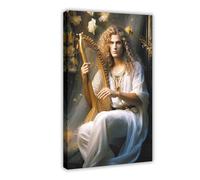 NCUDANK Apollo, Greek God of Music Poster Canvas Poster Wall Art Decor Print Picture Paintings for Living Room Bedroom Decoration 20x30inch(50x75cm)