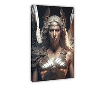 NCUDANK Art Poster of Nike, Goddess of Victory Canvas Poster Wall Art Decor Print Picture Paintings for Living Room Bedroom Decoration 08x12inch(20x30cm)