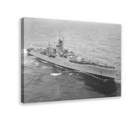 NCUDANK Art Poster of The Frigate La Rosey Canvas Poster Bedroom Decor Landscape Office Room Decor Gift 24x36inch(60x90cm)