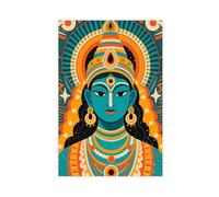 NCUDANK Indian Mythology Art (3) Canvas Poster Bedroom Decor Landscape Office Room Decor Gift 20x30inch(50x75cm)