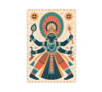 NCUDANK Indian Mythology Poster (6) Canvas Poster Bedroom Decor Landscape Office Room Decor Gift 08x12inch(20x30cm)